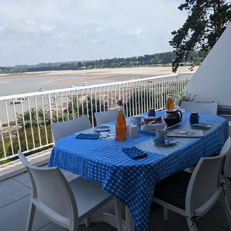 L'Appartement Pentrez A Keraudren Vue Mer Locquirec Extérieur photo